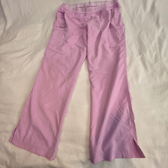 Med Couture Pants - Med Couture Touch Cargo Scrub Pants Women XL Lilac Good Stretch Pockets